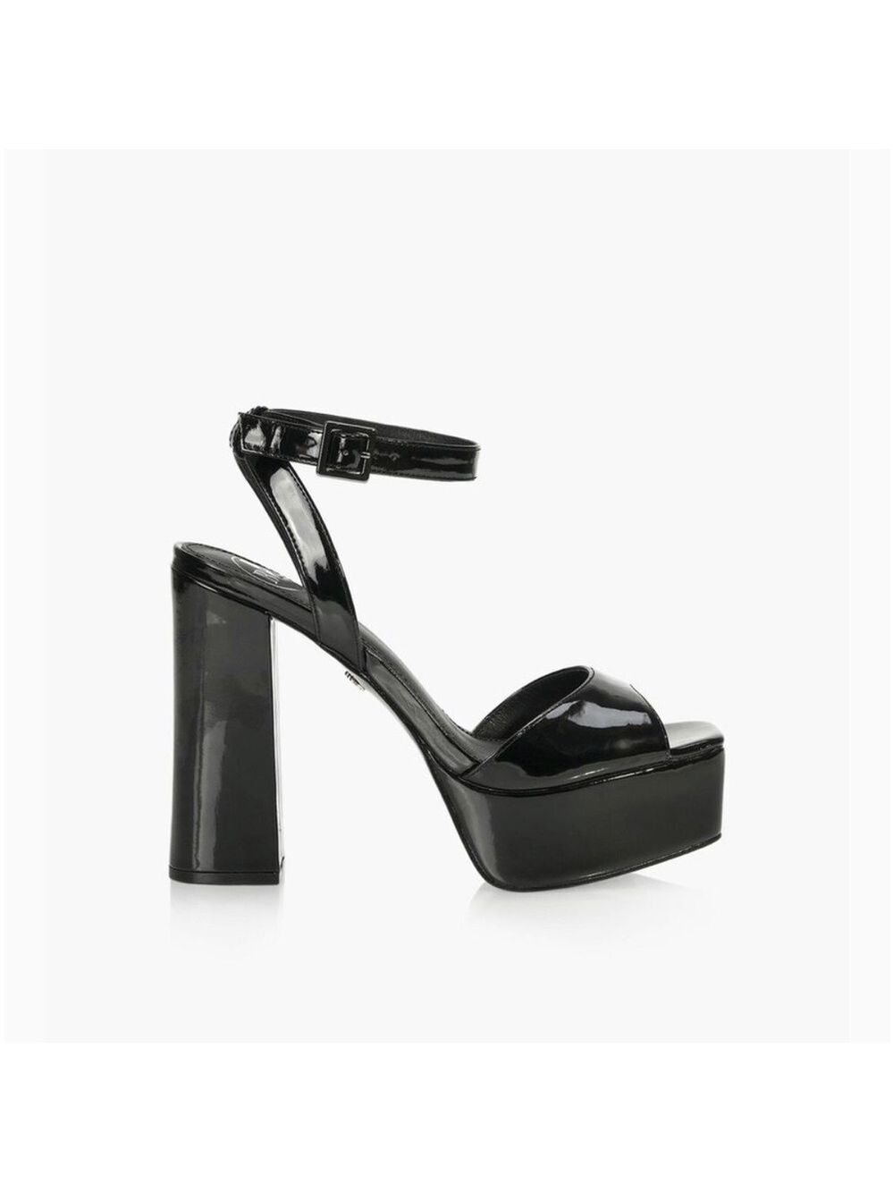 black patent platform shoes Size 6 Shoes Browns Riley black patent ankle strap